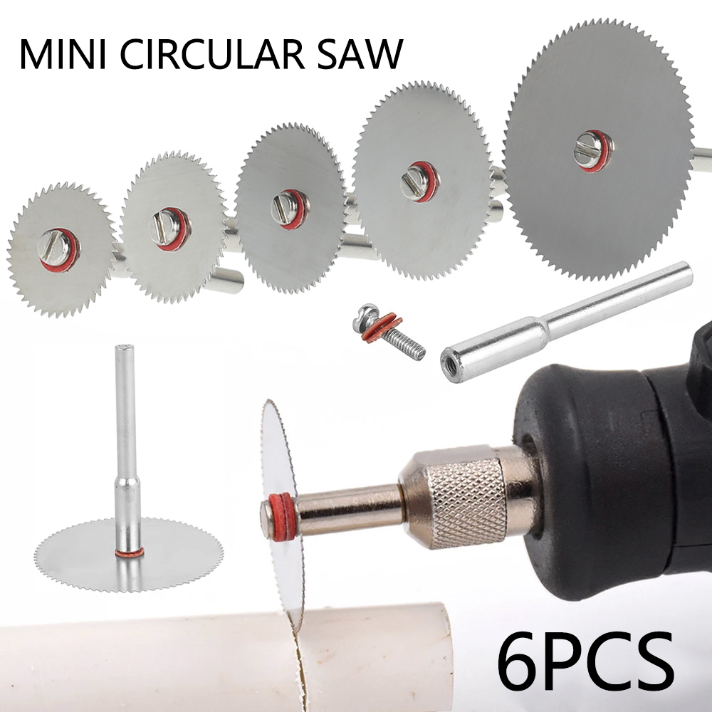 Cordless Rotary Tool Kit Accessories - 5pcs Mini Circular Saw Blade Set
