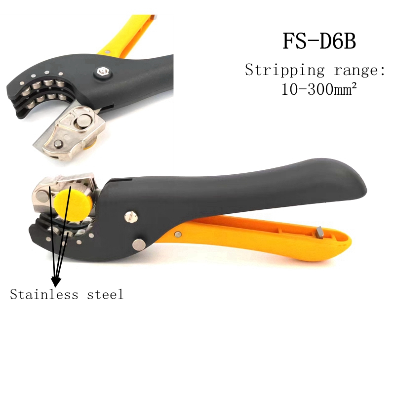 Automatic Wire Stripper Cutter - FS-D6B FS-D6S 10-300mm ² Cáp Dao