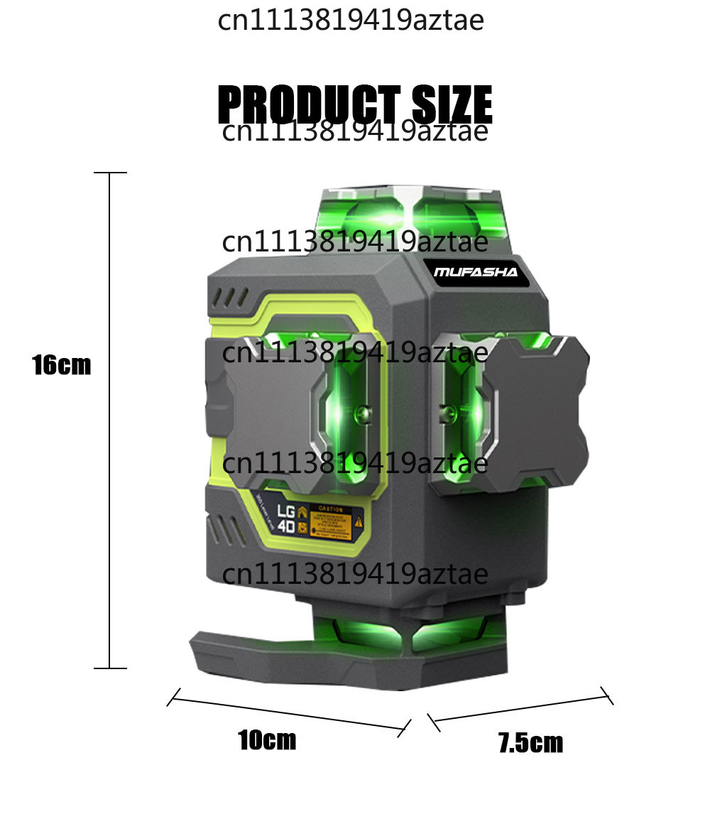 16 Line Laser Level 360 Self L - đánh giá và giá Laser Level 16 Lines 4D Green