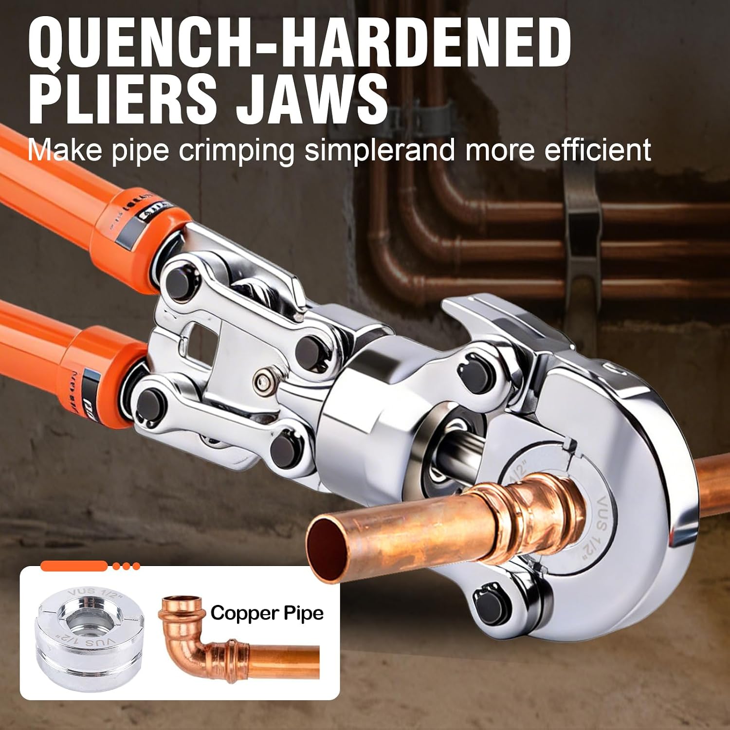 Copper Pipe Crimping Tool Kit, - đánh giá và giá Plumbing