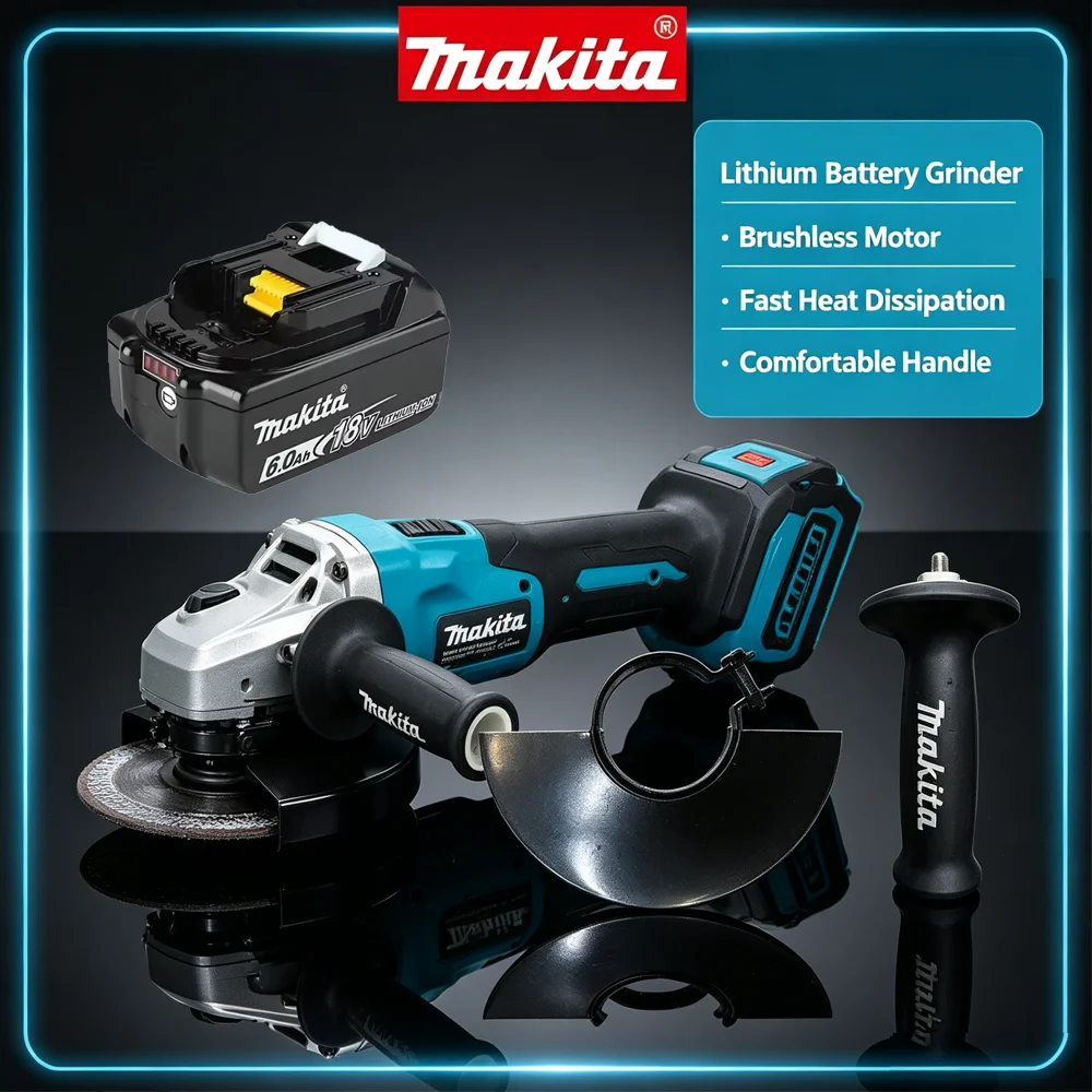 Makita DGA404 125mm Brushless  - đánh giá và giá Brushless Angle Grinder Battery Powered