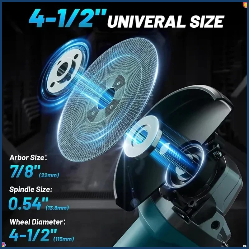 Makita DGA404 18V Brushless Co - đánh giá và giá Brushless Angle Grinder Battery Powered