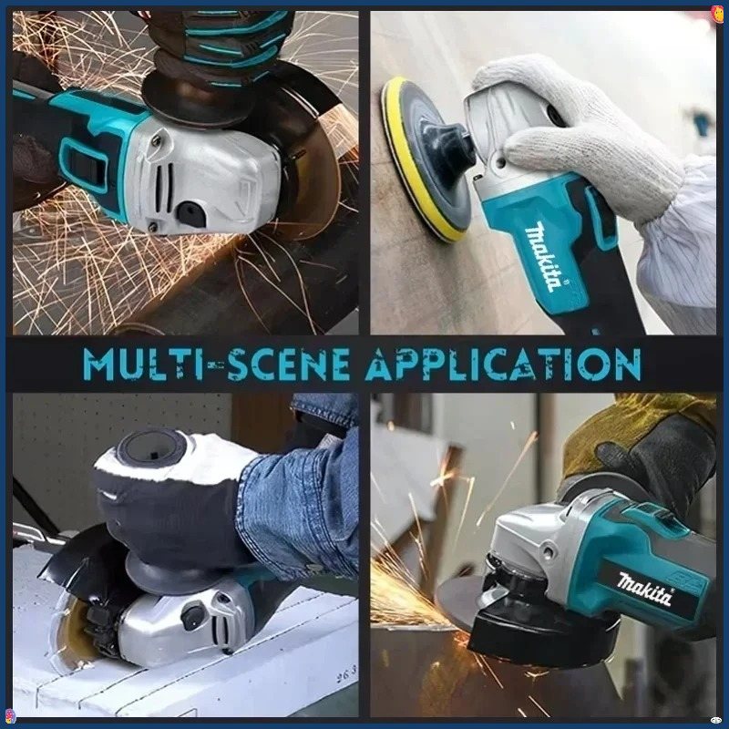 Makita DGA404 18V Brushless Co - đánh giá và giá Brushless Angle Grinder Battery Powered