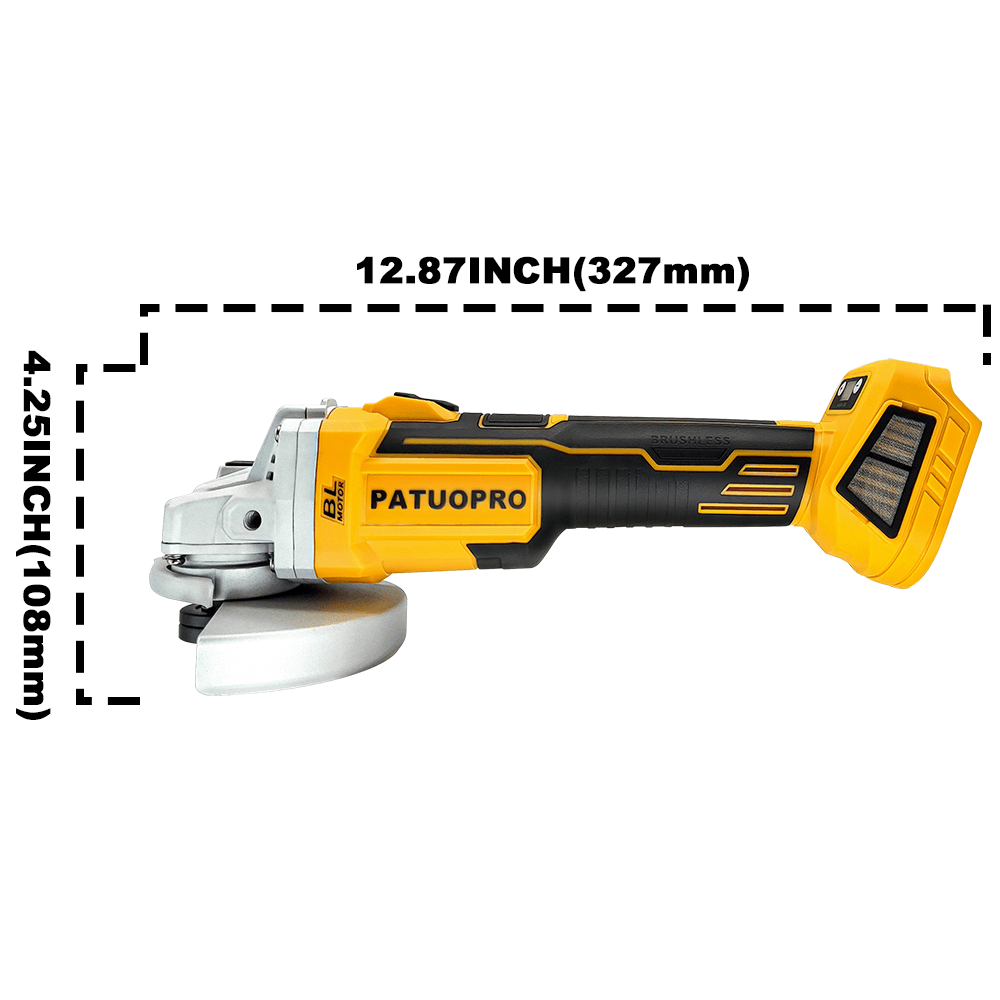 PATUOPRO M14 Brushless Electri - đánh giá và giá Brushless Angle Grinder Battery Powered