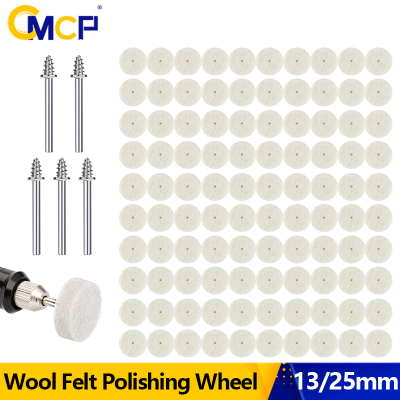 CMCP 52/105pcs Wool Felt Polis - đánh giá và giá Cordless Rotary Tool Kit Accessories