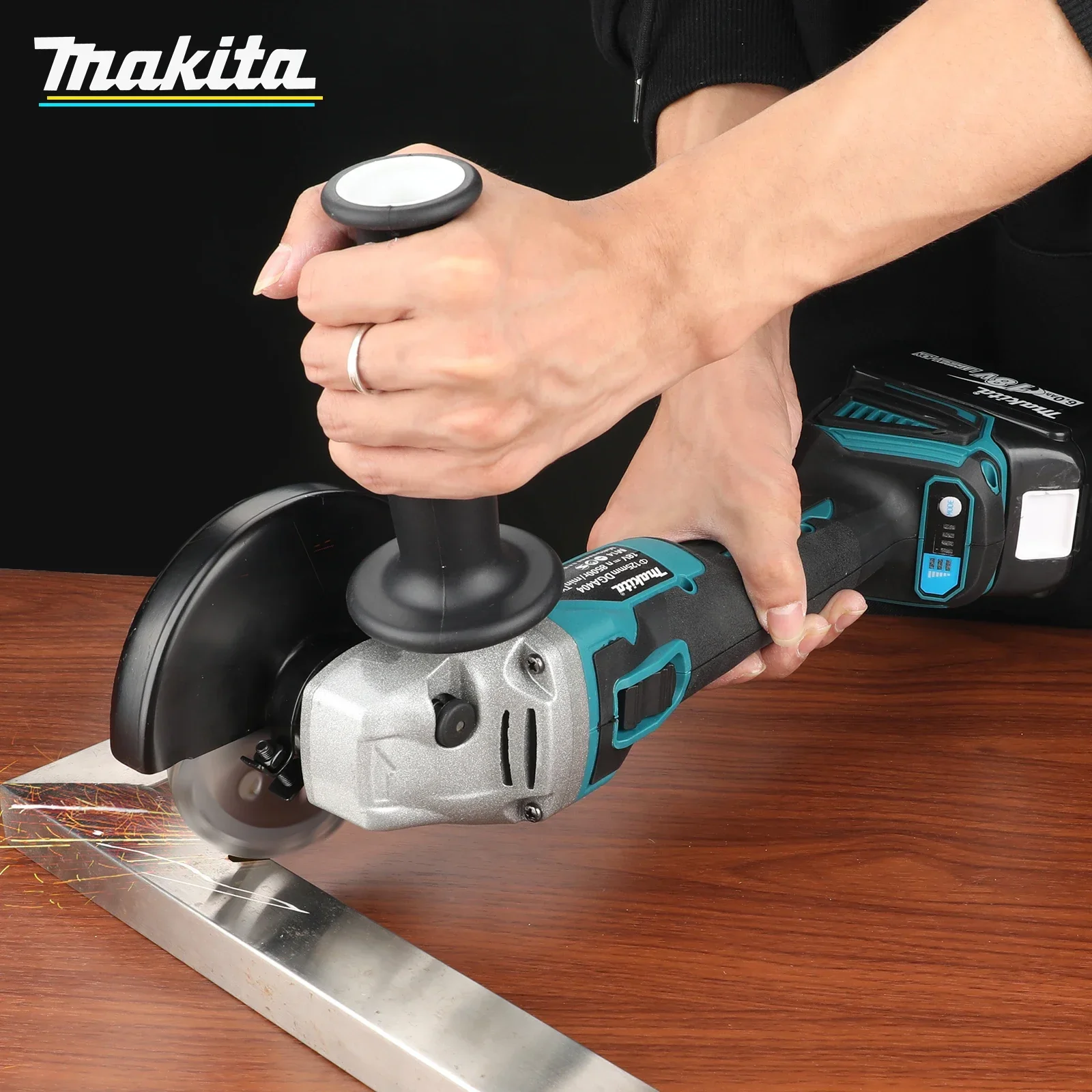 Makita battery DGA404 125mm An - đánh giá và giá Brushless Angle Grinder Battery Powered